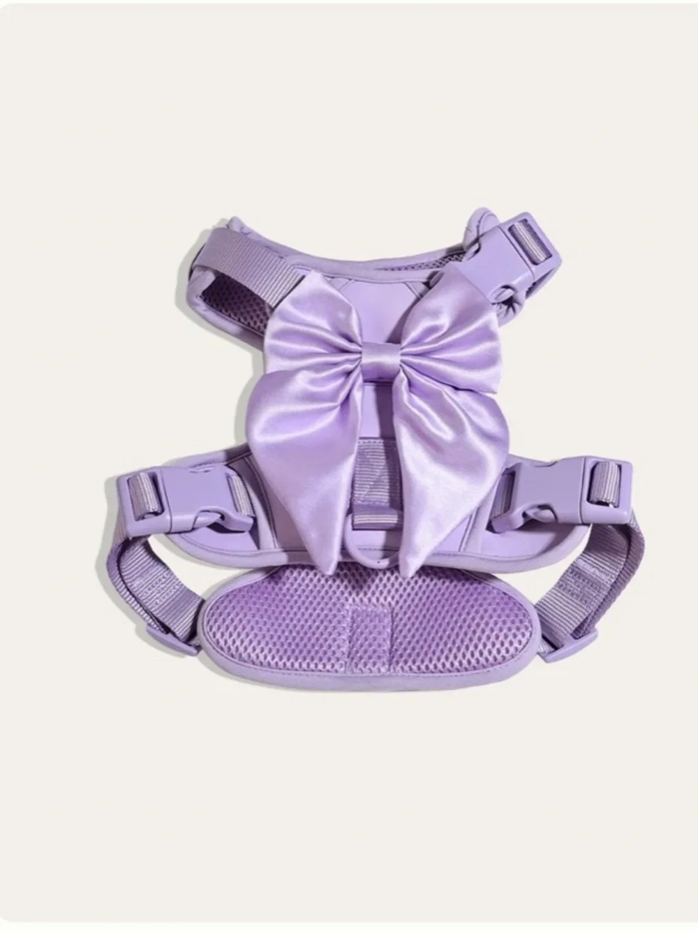 Wander! Bow Harness Lilac XS Dog NWT
